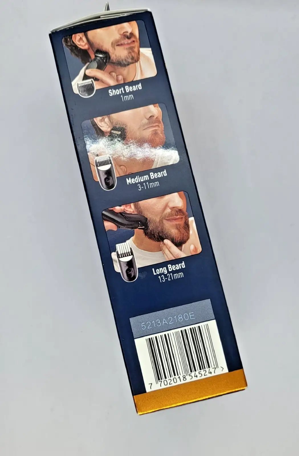 Тример за брада King C Gillette Безжична машинка и самобръсначка с 3 гребена за мъже - Image 5