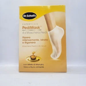 Маска чорапи за крака Dr Scholls ExpertCare с манука мед и урея 4 броя Нови